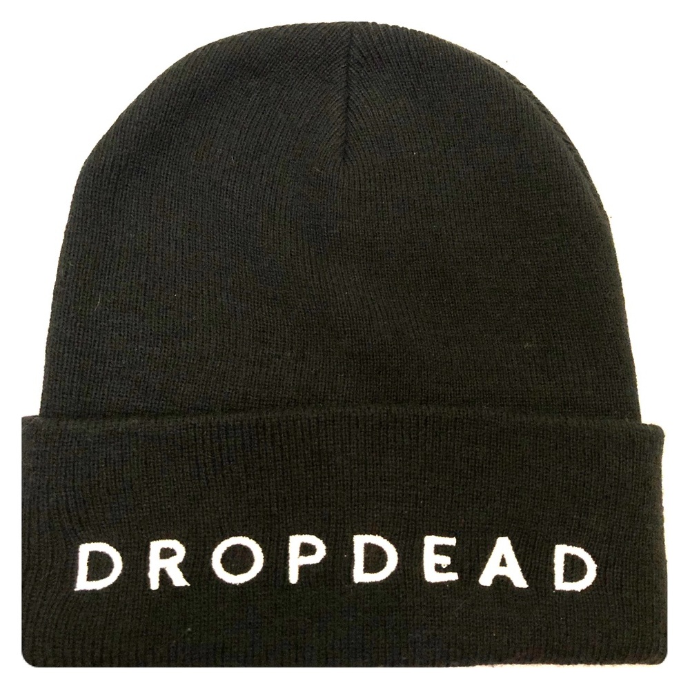 Dropdead Black Beanie